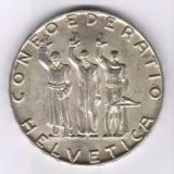 5 Franken Gedenkm&uuml;nze 